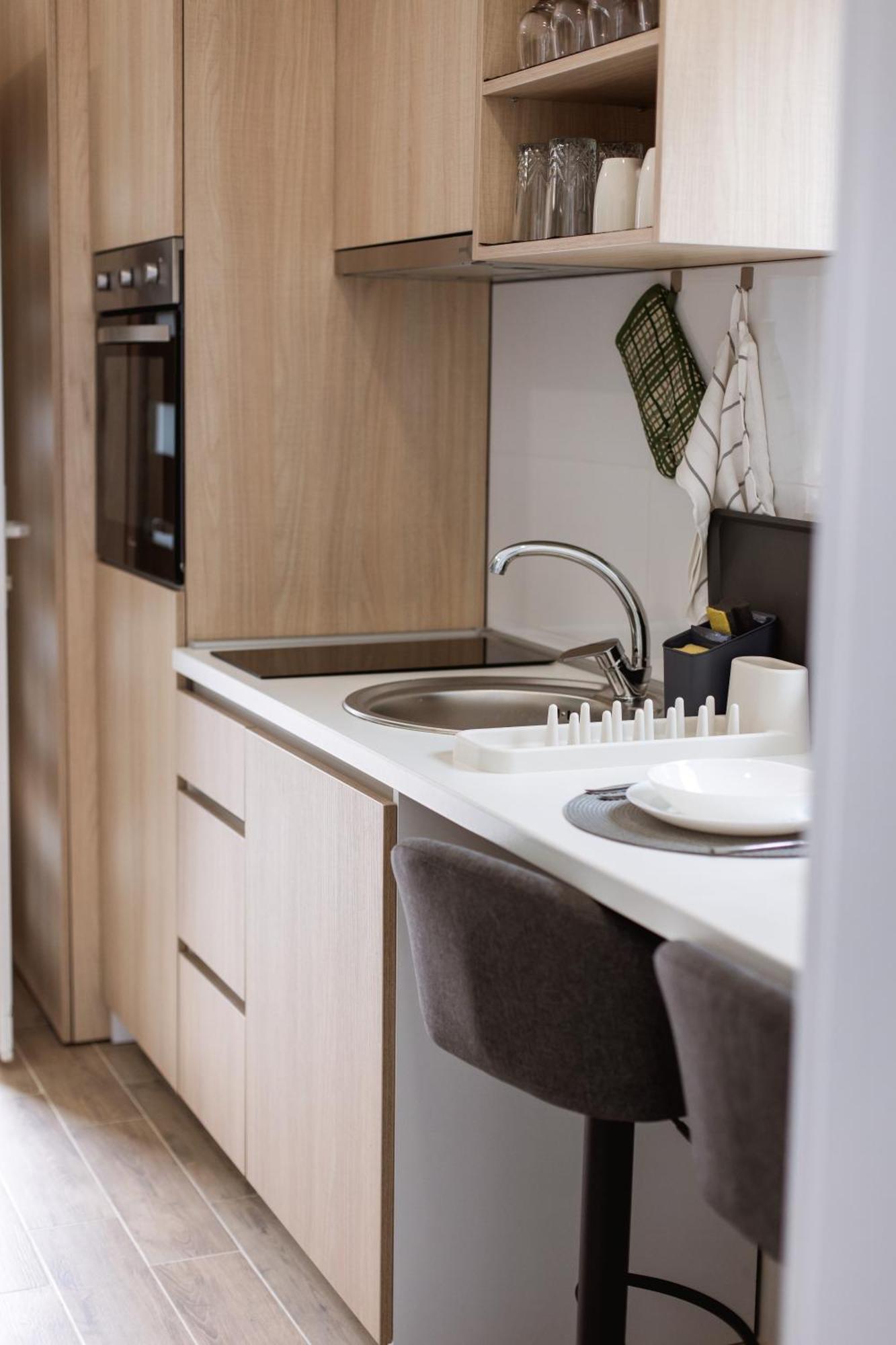 Cozy Studio Apartment In Osijek - Self Check In Buitenkant foto
